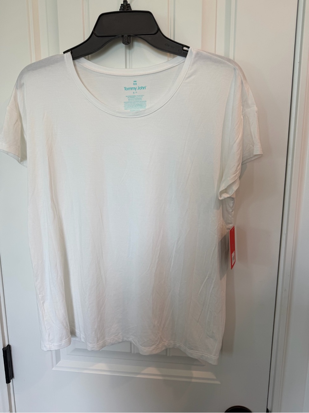 Tommy John Women’s White Short-Sleeve Crew Tee